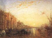 Felix Ziem Venice with Doges'Palace at Sunrise (mk22) china oil painting reproduction